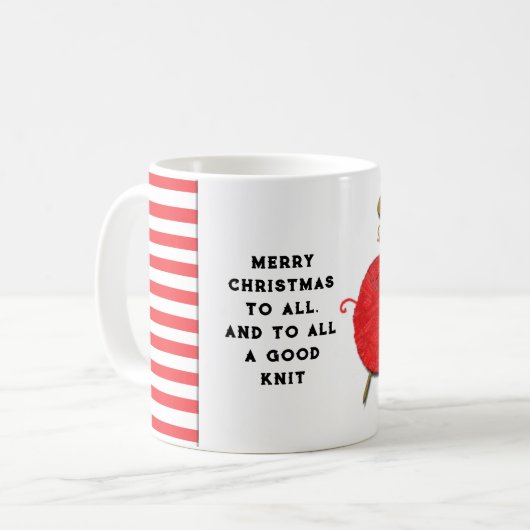 Weihnachtsgeschenk Kaffeetasse (Vorderseite Links)