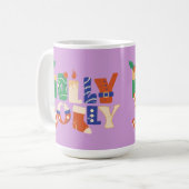 Weihnachtsgeschenk Kaffeetasse (Vorderseite Links)