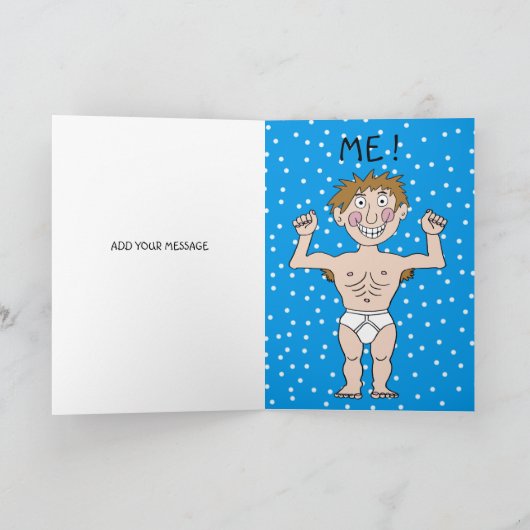 Weihnachtsgeschenk Karte (Innenseite)