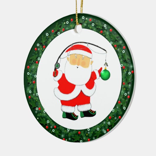 Weihnachtsgeschenk Keramik Ornament (Links)