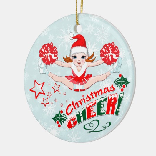 Weihnachtsgeschenk Keramik Ornament (Links)