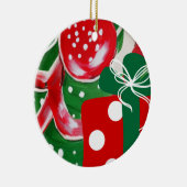 Weihnachtsgeschenk Keramik Ornament (Rechts)