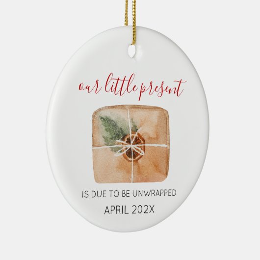 Weihnachtsgeschenk Keramik Ornament (Rechts)