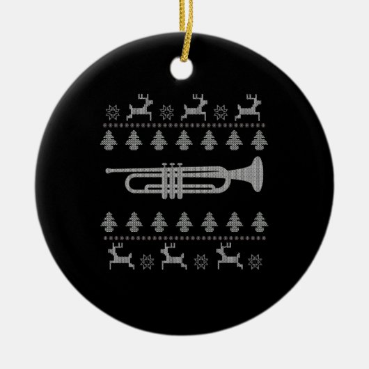 Weihnachtsgeschenk Keramik Ornament (Vorne)
