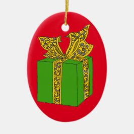 Weihnachtsgeschenk Keramik Ornament