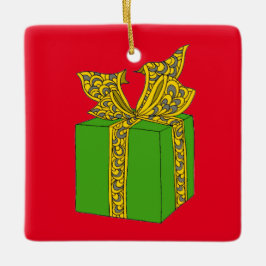 Weihnachtsgeschenk Keramikornament