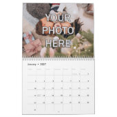 Weihnachtsgeschenk Kinder personalisiert Kalender (Jan 2027)