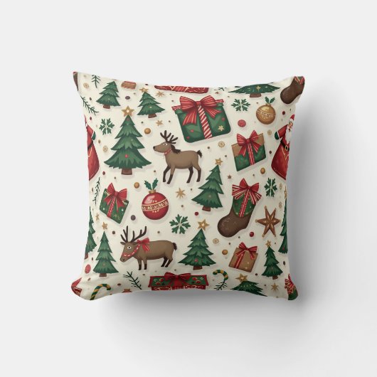 Weihnachtsgeschenk Kissen (Vorderseite)
