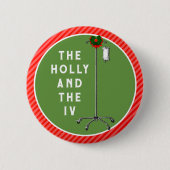 Weihnachtsgeschenk-Kleine Geschenke Button (Vorderseite)