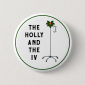 Weihnachtsgeschenk-Kleine Geschenke Button (Vorderseite)