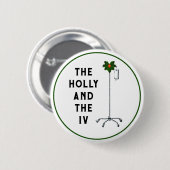 Weihnachtsgeschenk-Kleine Geschenke Button (Vorne & Hinten)