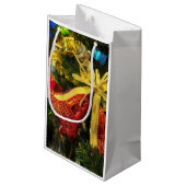 Weihnachtsgeschenk Kleine Geschenktüte (Rückseite Schrägansicht)