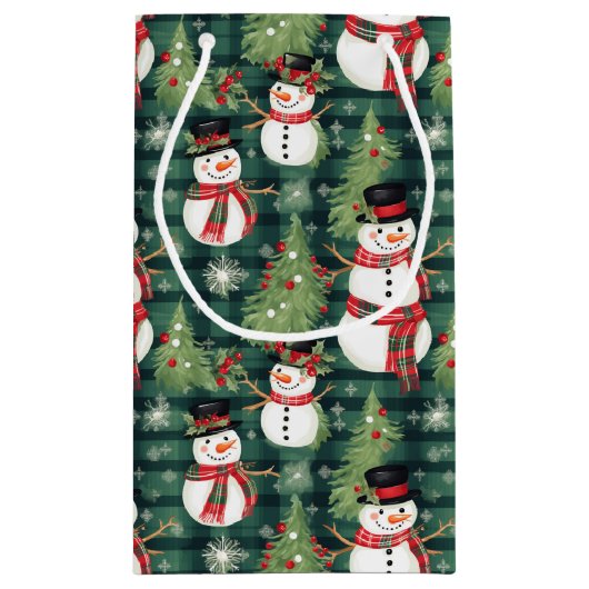 Weihnachtsgeschenk Kleine Geschenktüte (Rückseite)