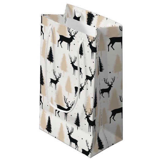 Weihnachtsgeschenk Kleine Geschenktüte (Vorderseite Schrägansicht)