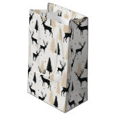 Weihnachtsgeschenk Kleine Geschenktüte (Rückseite Schrägansicht)