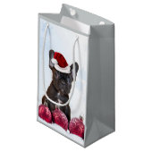 Weihnachtsgeschenk Kleine Geschenktüte (Vorderseite Schrägansicht)