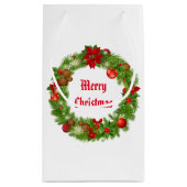 Weihnachtsgeschenk Kleine Geschenktüte (Rückseite)