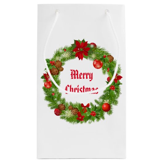 Weihnachtsgeschenk Kleine Geschenktüte (Rückseite)