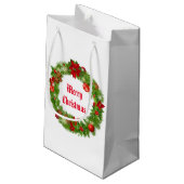 Weihnachtsgeschenk Kleine Geschenktüte (Rückseite Schrägansicht)