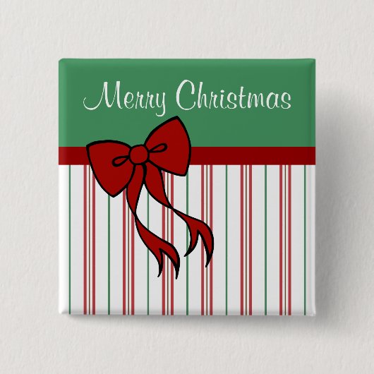 Weihnachtsgeschenk Knopf Button (Vorderseite)