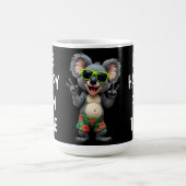 Weihnachtsgeschenk Koala Happy Fun Time Kaffeetasse (Mittel)