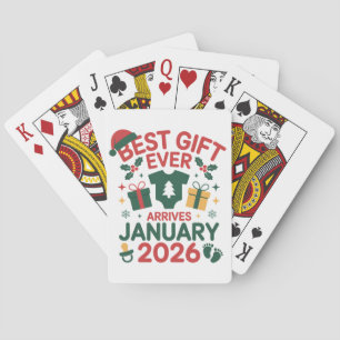 Weihnachtsgeschenk kommt Januar 2026 Paare Spielkarten