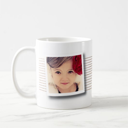 Weihnachtsgeschenk Kris Kringle Secret Santa Foto Kaffeetasse (Links)