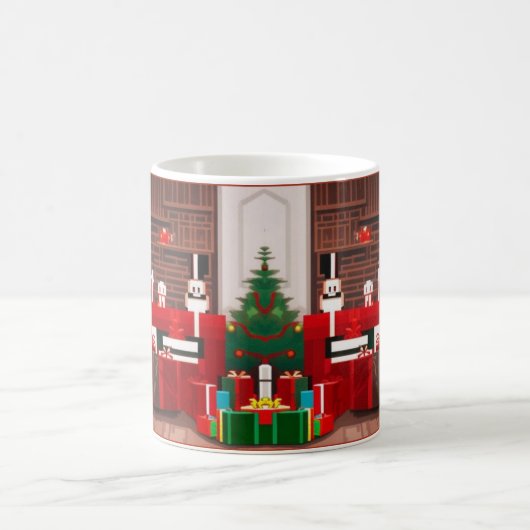 Weihnachtsgeschenk Landschaft Feiertag Tasse (Mittel)