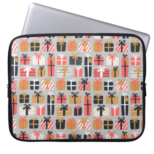 Weihnachtsgeschenk Laptopschutzhülle (Vorderseite)