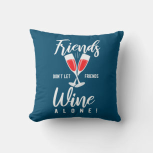 Weihnachtsgeschenk   Lass Freunde nicht allein Wei Kissen