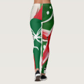 Weihnachtsgeschenk Leggings (Rückseite)