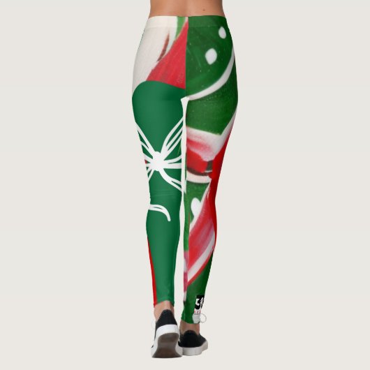 Weihnachtsgeschenk Leggings (Rückseite)