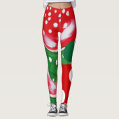 Weihnachtsgeschenk Leggings (Vorderseite)