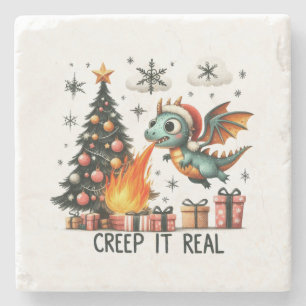 Weihnachtsgeschenk Mach's echt Steinuntersetzer