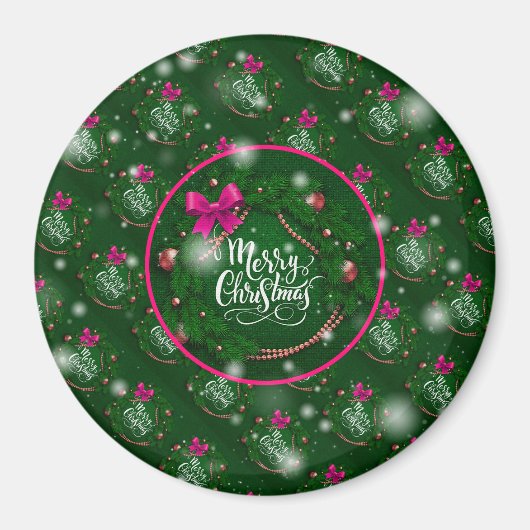 Weihnachtsgeschenk Magnet (Vorne)