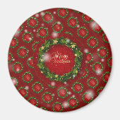 Weihnachtsgeschenk Magnet (Vorne)