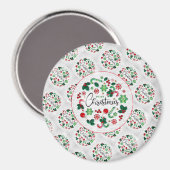 Weihnachtsgeschenk Magnet (Vorderseite/Rückseite)