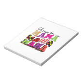 Weihnachtsgeschenk Mama Mama Notizblock (Rotiert)