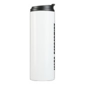 Weihnachtsgeschenk - "Mehr Pfefferminz, weniger Pr Thermosbecher (Nach links gedreht)