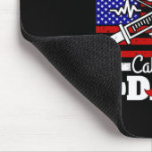 Weihnachtsgeschenk | Mein Lieblingsarzt ruft mich  Mousepad (Ecke)