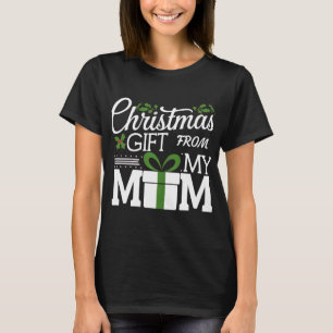 Weihnachtsgeschenk meiner Mama Digital Art Design T-Shirt