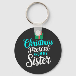 Weihnachtsgeschenk meiner Schwester Digital Art Schlüsselanhänger