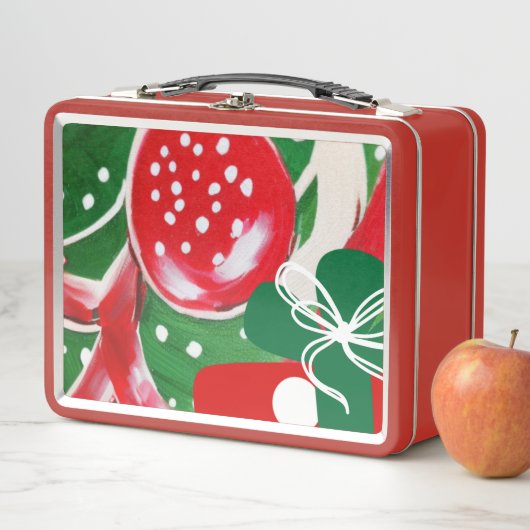 Weihnachtsgeschenk Metall Brotdose (Beispiel)