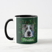 Weihnachtsgeschenk mit Haustierfoto Tasse (Links)