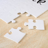 Weihnachtsgeschenk mit Kaffee und Weihnachtsjubeln Puzzle (Seite)
