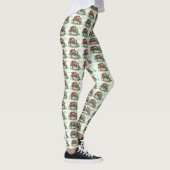 Weihnachtsgeschenk mit Red Bow und Holly Leggings (Rechts)