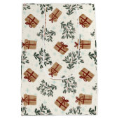 Weihnachtsgeschenk Mittlere Geschenktüte (Rückseite)