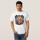 Weihnachtsgeschenk Mode ROUTE 66 Novelty Tee Shirt (Vorne ganz)