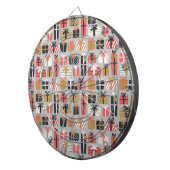 Weihnachtsgeschenk Muster Dartscheibe (Vorderseite rechts)