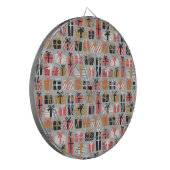 Weihnachtsgeschenk Muster Dartscheibe (Vorderseite Links)